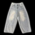 Wheelsup Baggy Jeans, heavyweight bikelife denim, front