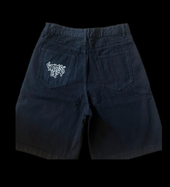 Wheelsup Jorts V1 - BLACK