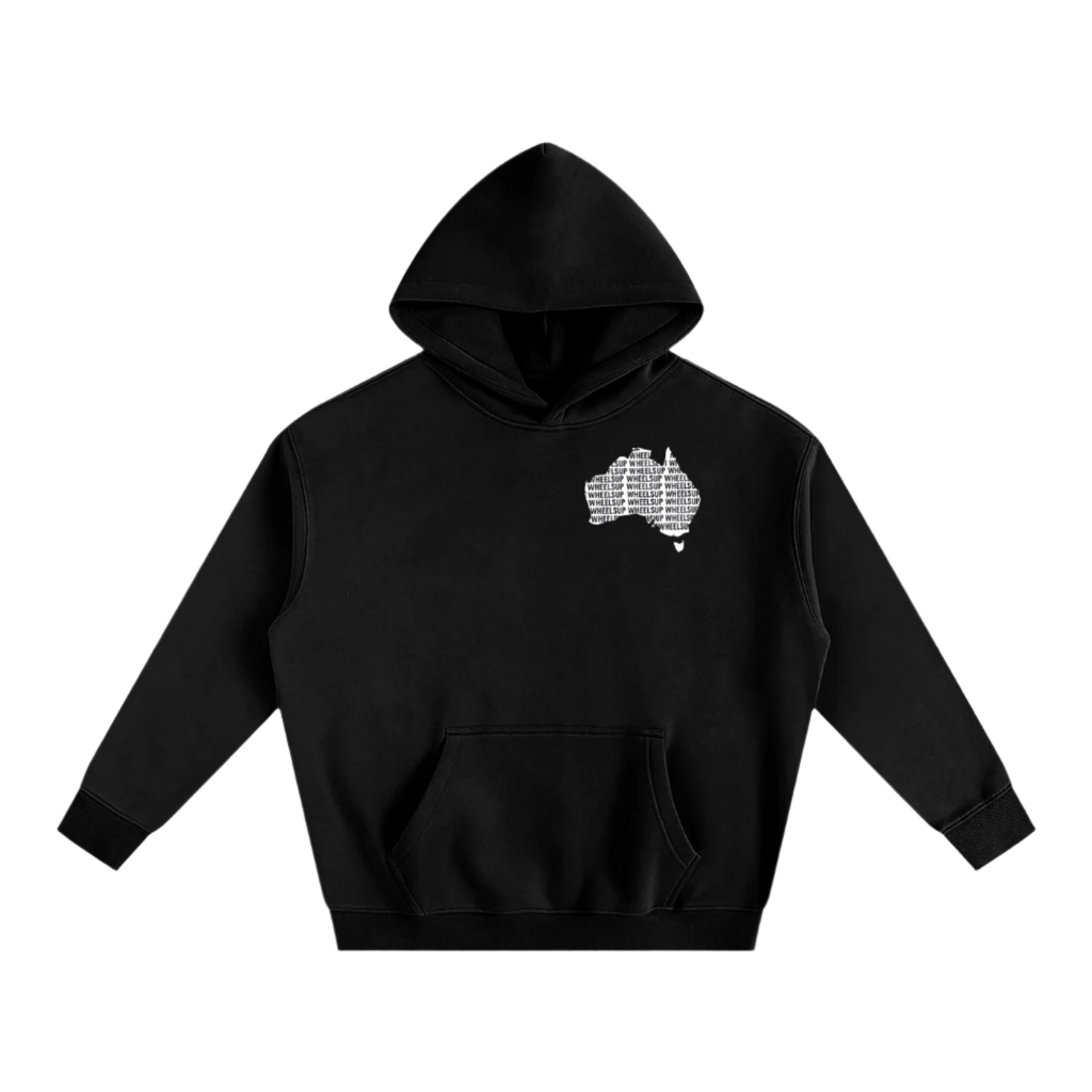 WHEELSUP HOODIE (WHITE