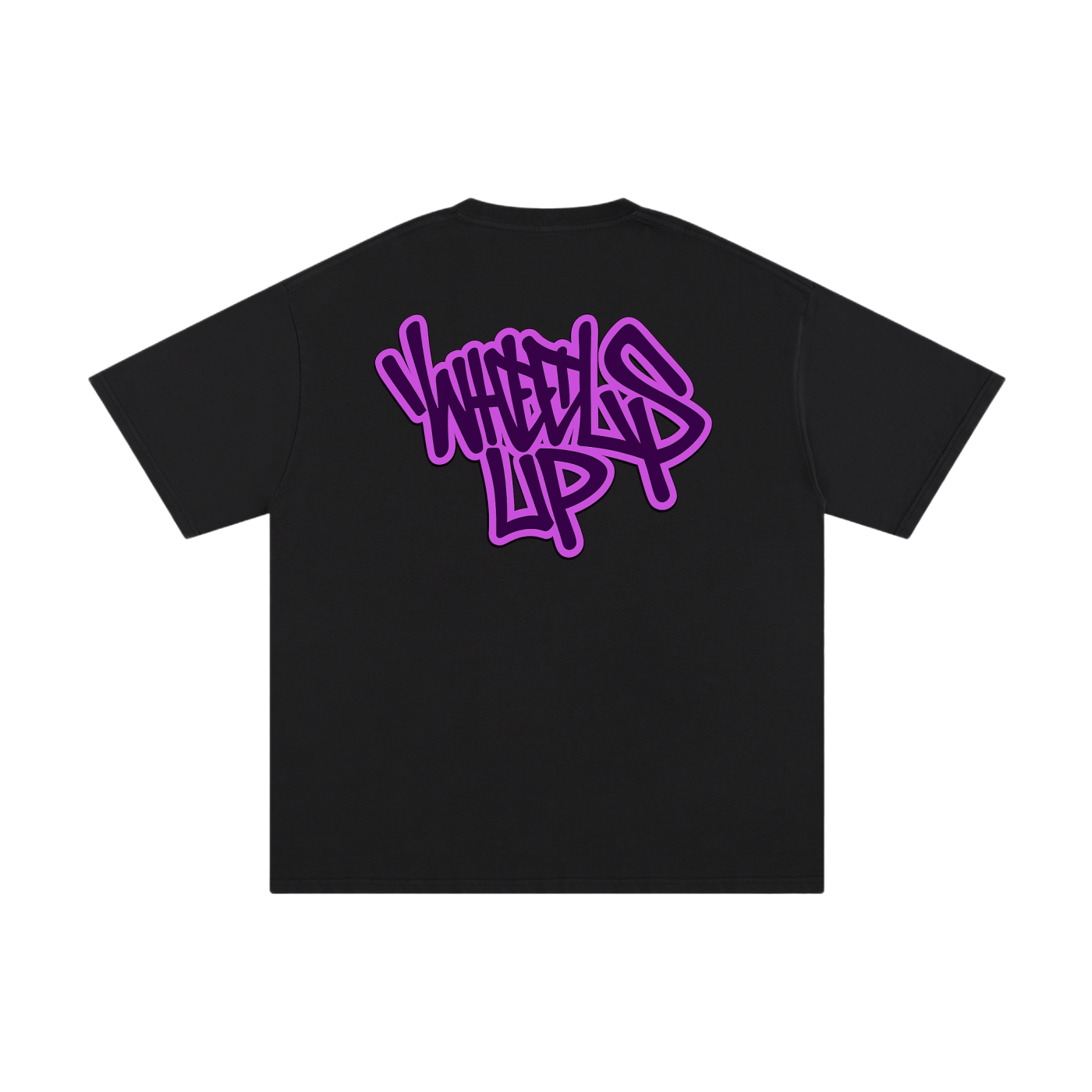 Wheelsup Tee V1 -Purple