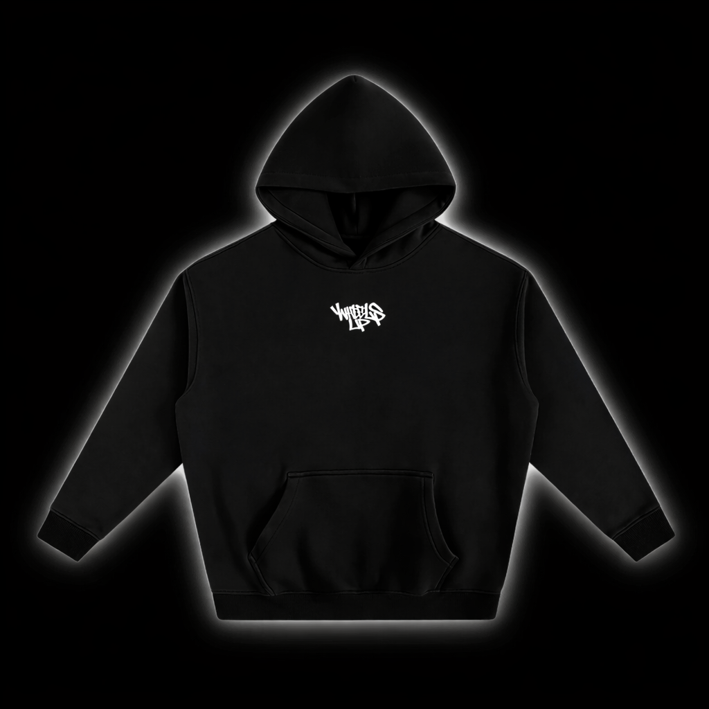 Wheelsup Hoodie V1 - Black