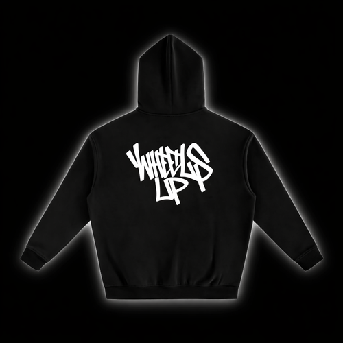 Wheelsup Hoodie V1 - Black