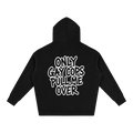 Wheelsup Only Gay Cops Pull Me Over Hoodie, black graphic hoodie front