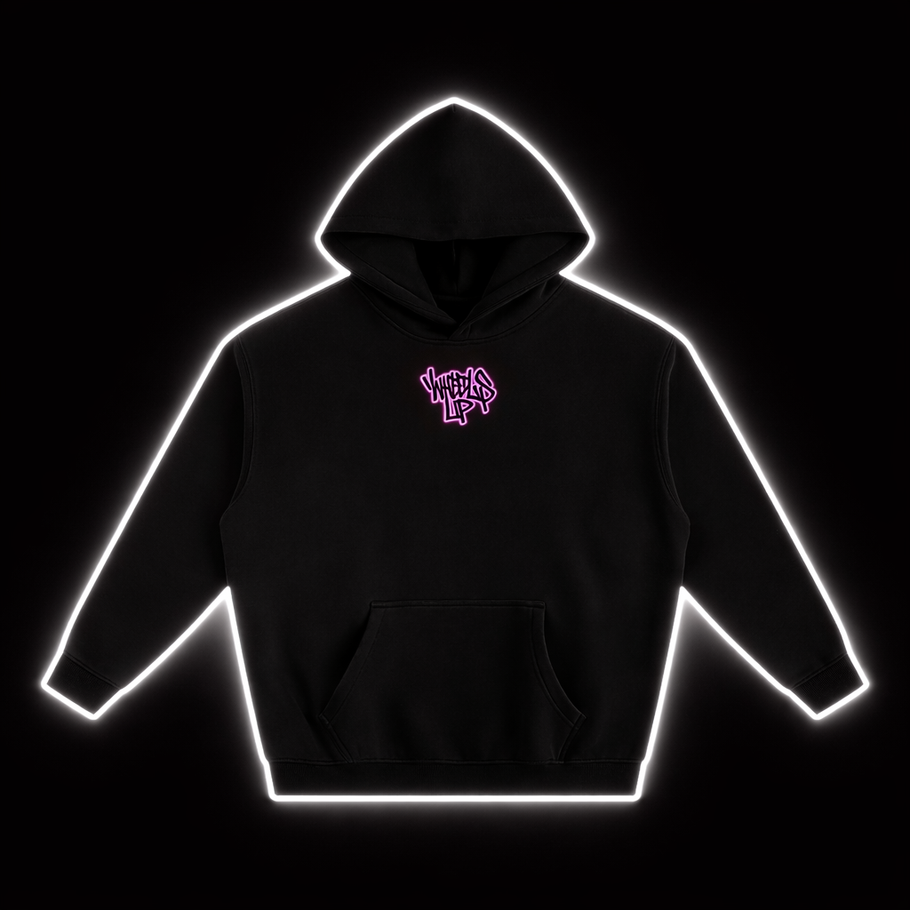 Wheelsup Hoodie V1 - Pink