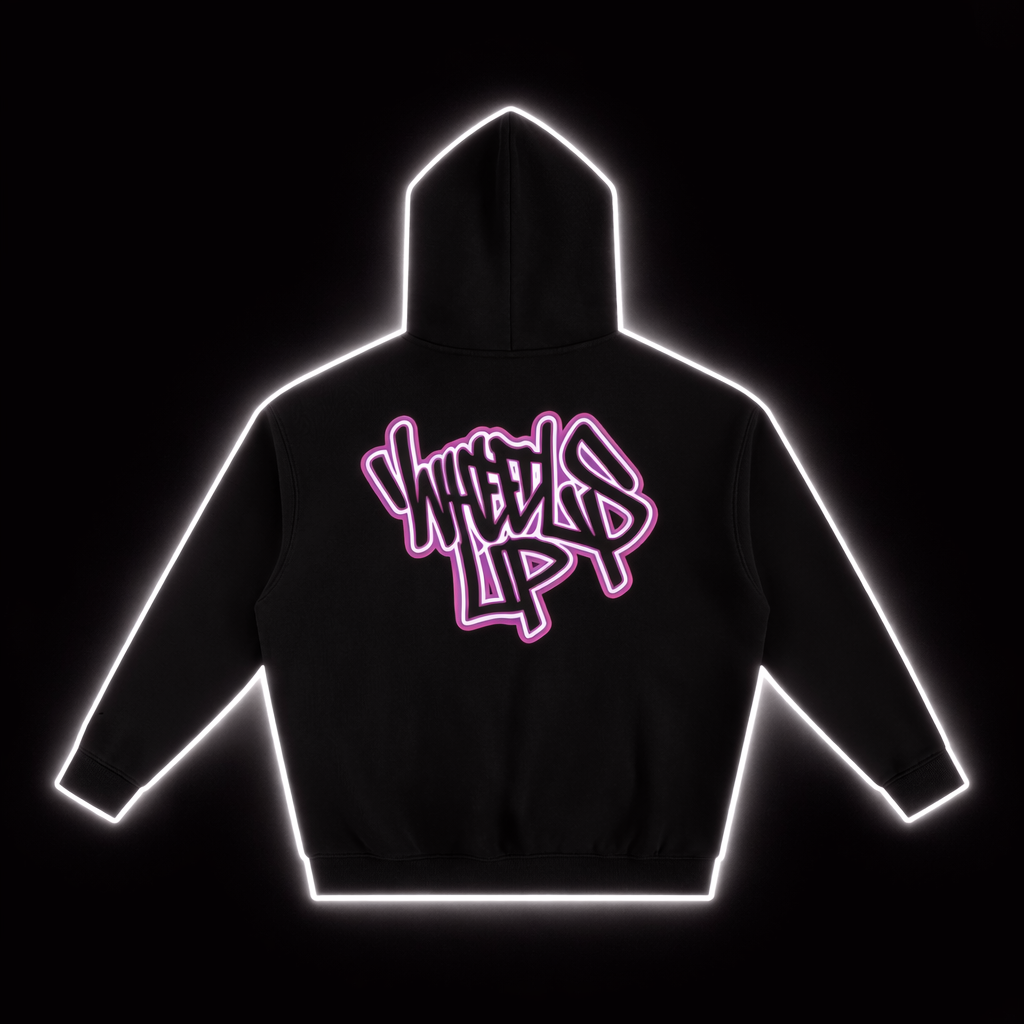 Wheelsup Hoodie V1 - Pink