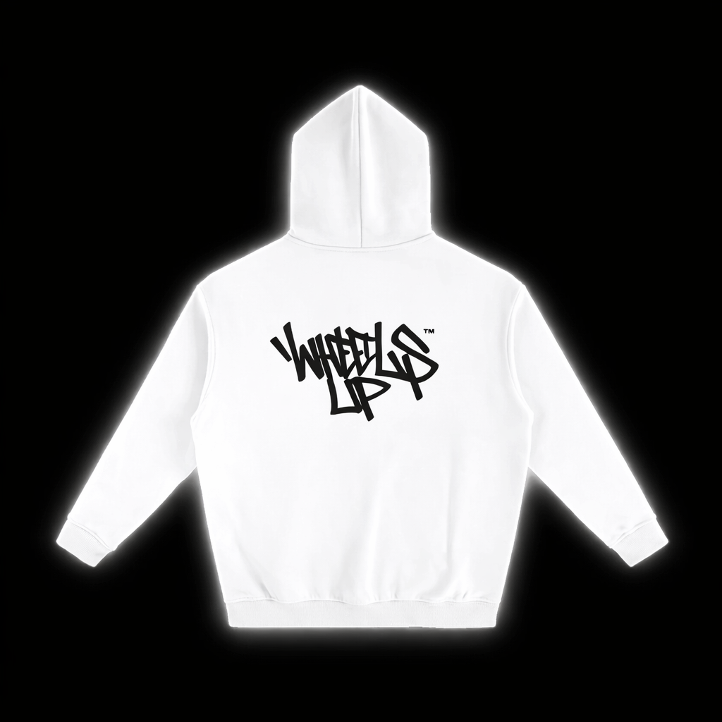 Wheelsup Hoodie V1 - White