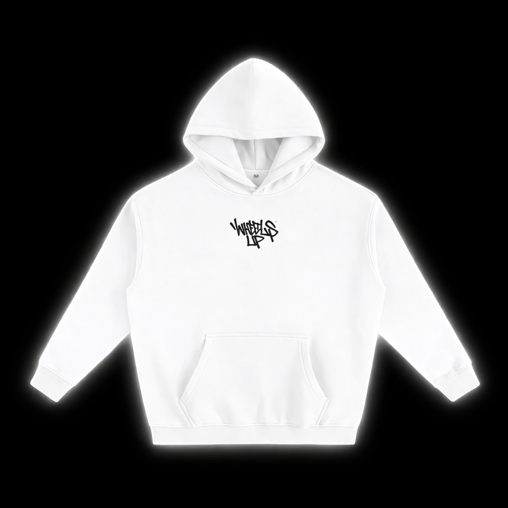 Wheelsup Hoodie V1 - White
